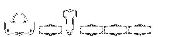 Vintage Panels 06字体