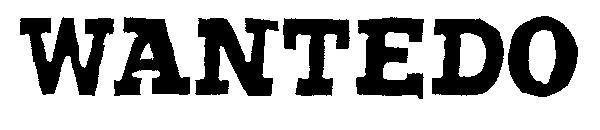 Wantedo字体