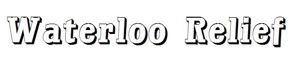 Waterloo Relief字体