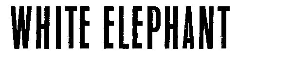 White Elephant字体