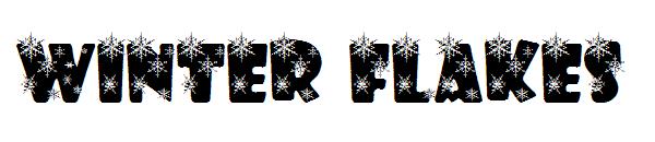 Winter Flakes字体