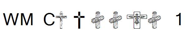 WM Crosses 1字体