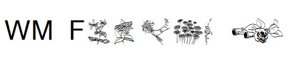 WM Flowers字体