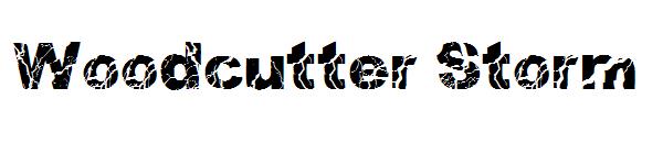 Woodcutter Storm字体
