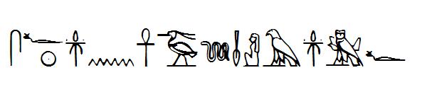 Yiroglyphics字体