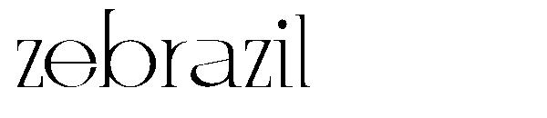 zebrazil字体