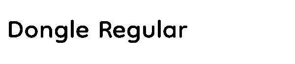 Dongle Regular字体