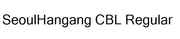 SeoulHangang CBL Regular字体