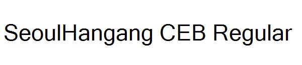 SeoulHangang CEB Regular字体