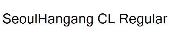 SeoulHangang CL Regular字体