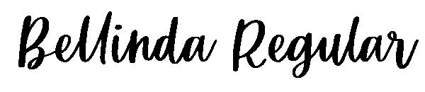 Bellinda Regular字体