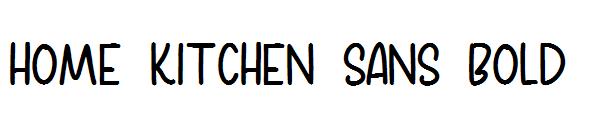 Home Kitchen Sans Bold字体