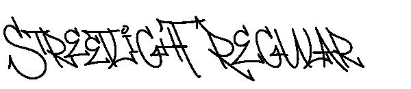 Streetlight Regular字体