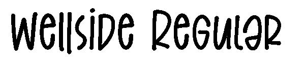 Wellside Regular字体