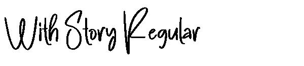 With Story Regular字体