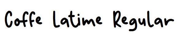 Coffe Latime Regular字体