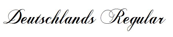 Deutschlands Regular字体