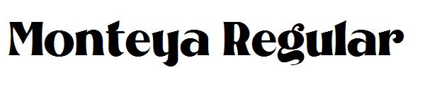 Monteya Regular字体
