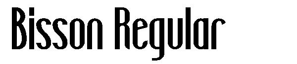 Bisson Regular字体