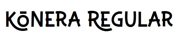 Konera Regular字体