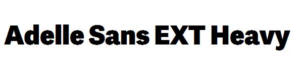 Adelle Sans EXT Heavy字体