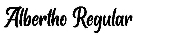 Albertho Regular字体