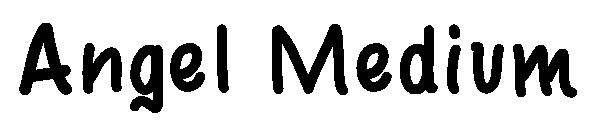 Angel Medium字体