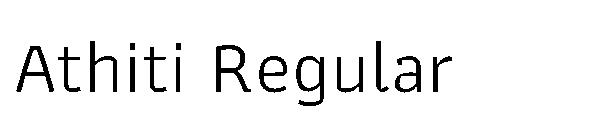 Athiti Regular字体