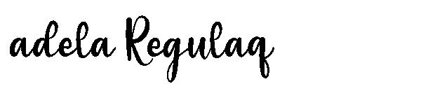 adela Regular字体
