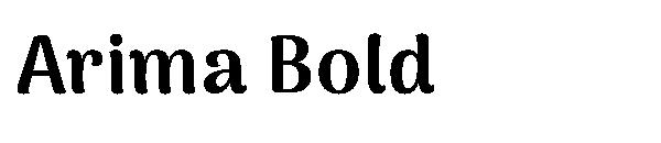 Arima Bold字体