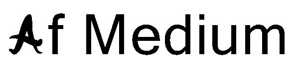 Af Medium字体