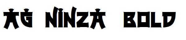 AG-Ninza Bold字体