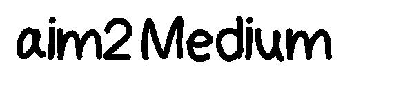 aim2 Medium字体