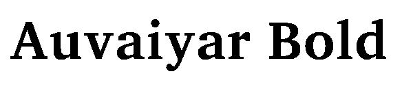 Auvaiyar Bold字体