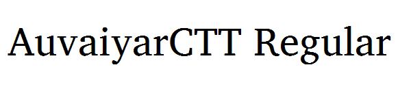 AuvaiyarCTT Regular字体