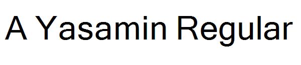 A Yasamin Regular字体
