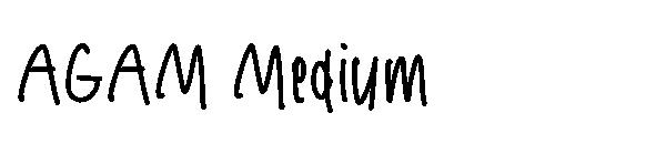 AGAM Medium字体