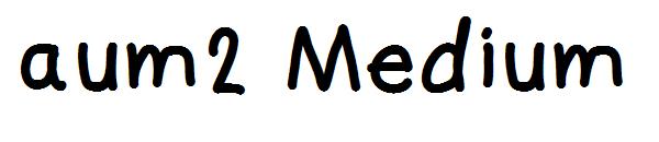 aum2 Medium字体