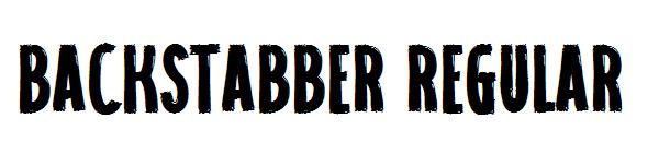 Backstabber Regular字体