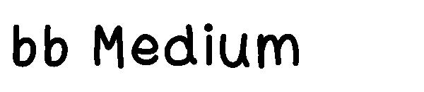 bb Medium字体