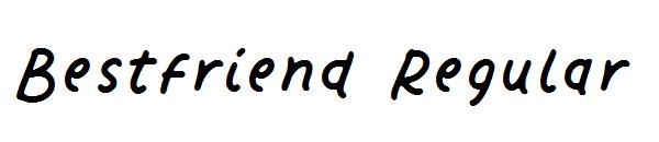 Bestfriend Regular字体