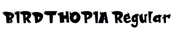 BIRDTHOPIA Regular字体