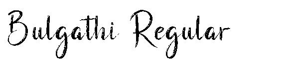 Bulgathi Regular字体