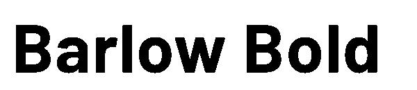 Barlow Bold字体