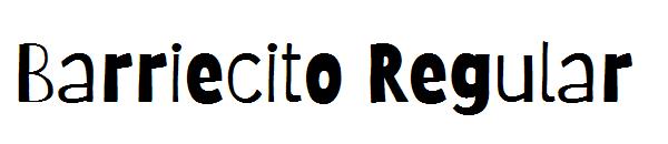Barriecito Regular字体