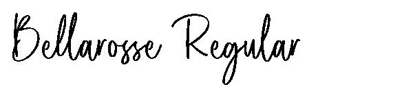Bellarosse Regular字体