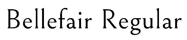 Bellefair Regular字体