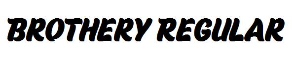 Brothery Regular字体