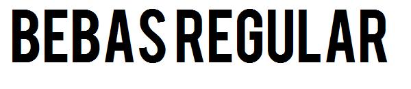 Bebas Regular字体