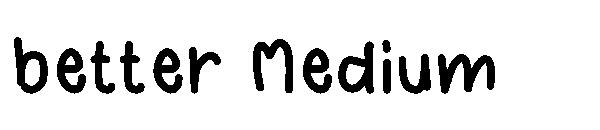 better Medium字体